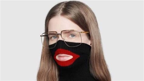 black gucci sweater with lips|gucci controversy.